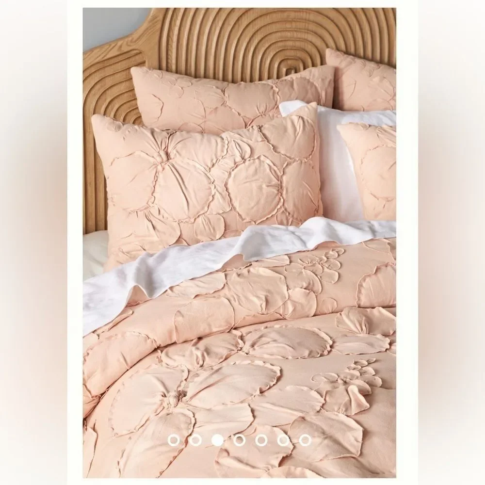 Alyssa Jersey Quilt Size King By Anthropologie Color: Blush